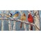 Winnie s Picks Birds Line Up on Birch Tree Paint by Number Kit